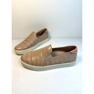 Cole Haan Grandpro Sneaker Women's Size 8B Spectator Slip On Shoes Pink Croc